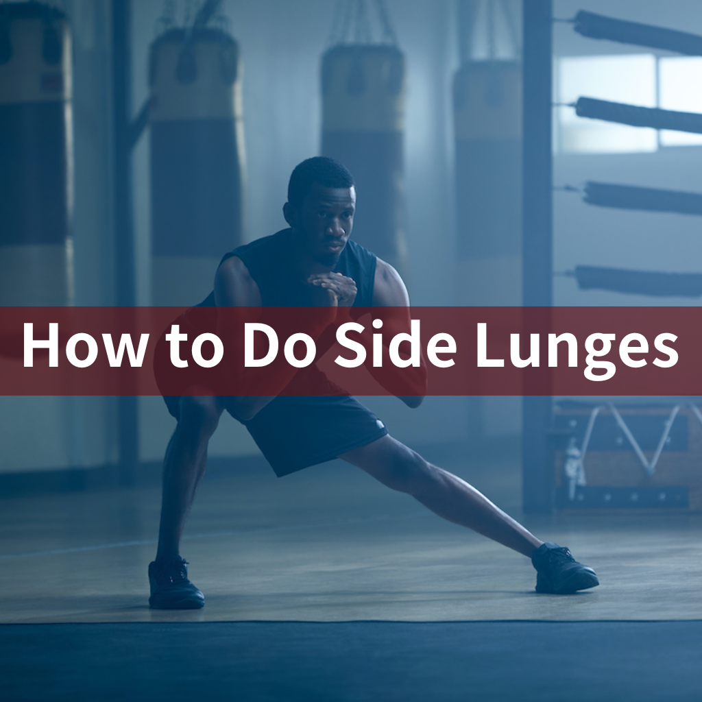 how to do sides lunges