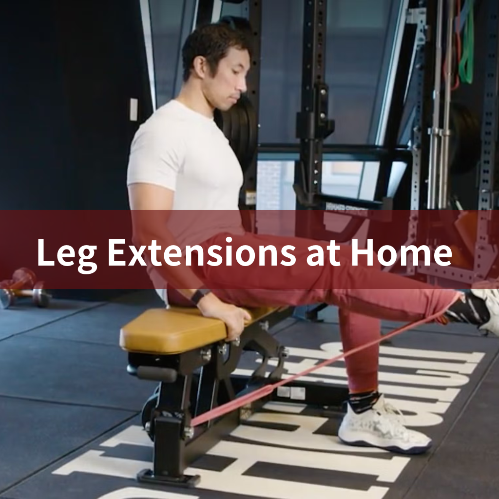 Leg Extensions at Home