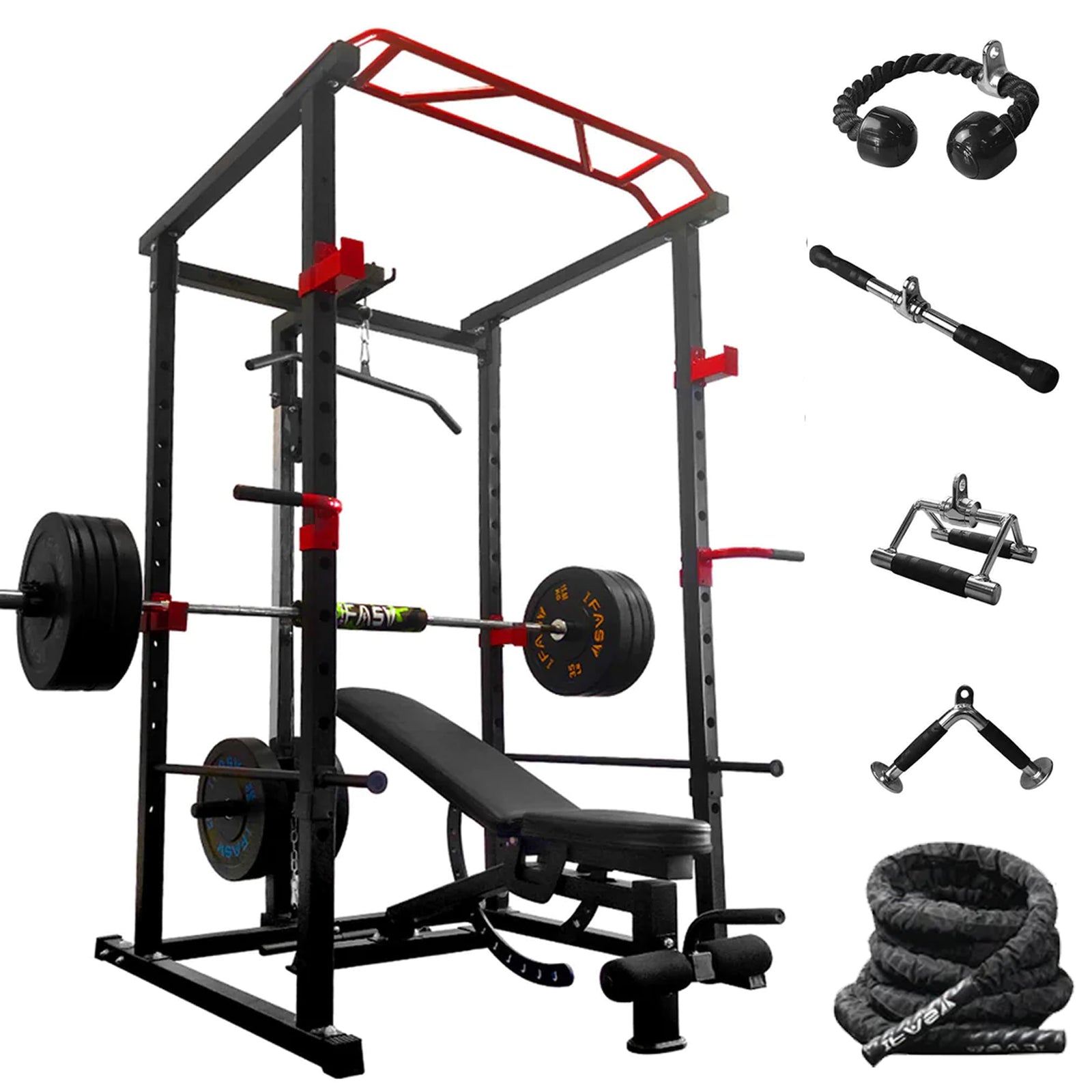 IFAST 340lbs home gym package