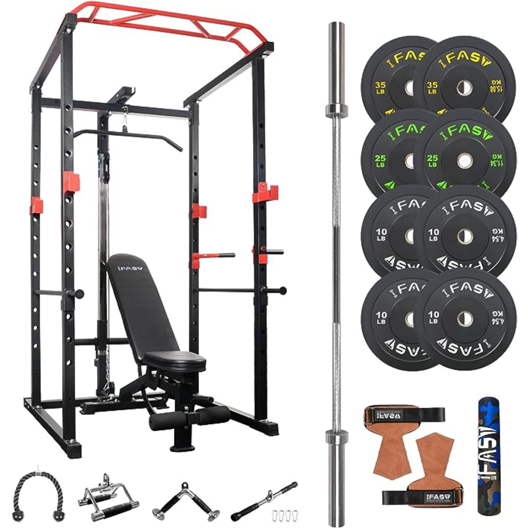 IFAST 160 lbs home gym package