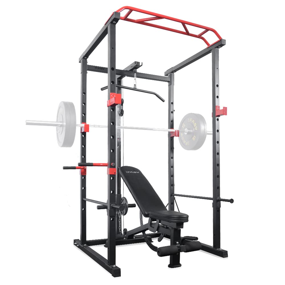 IFAST Power Rack And Weight Bench 600LB - Main Image