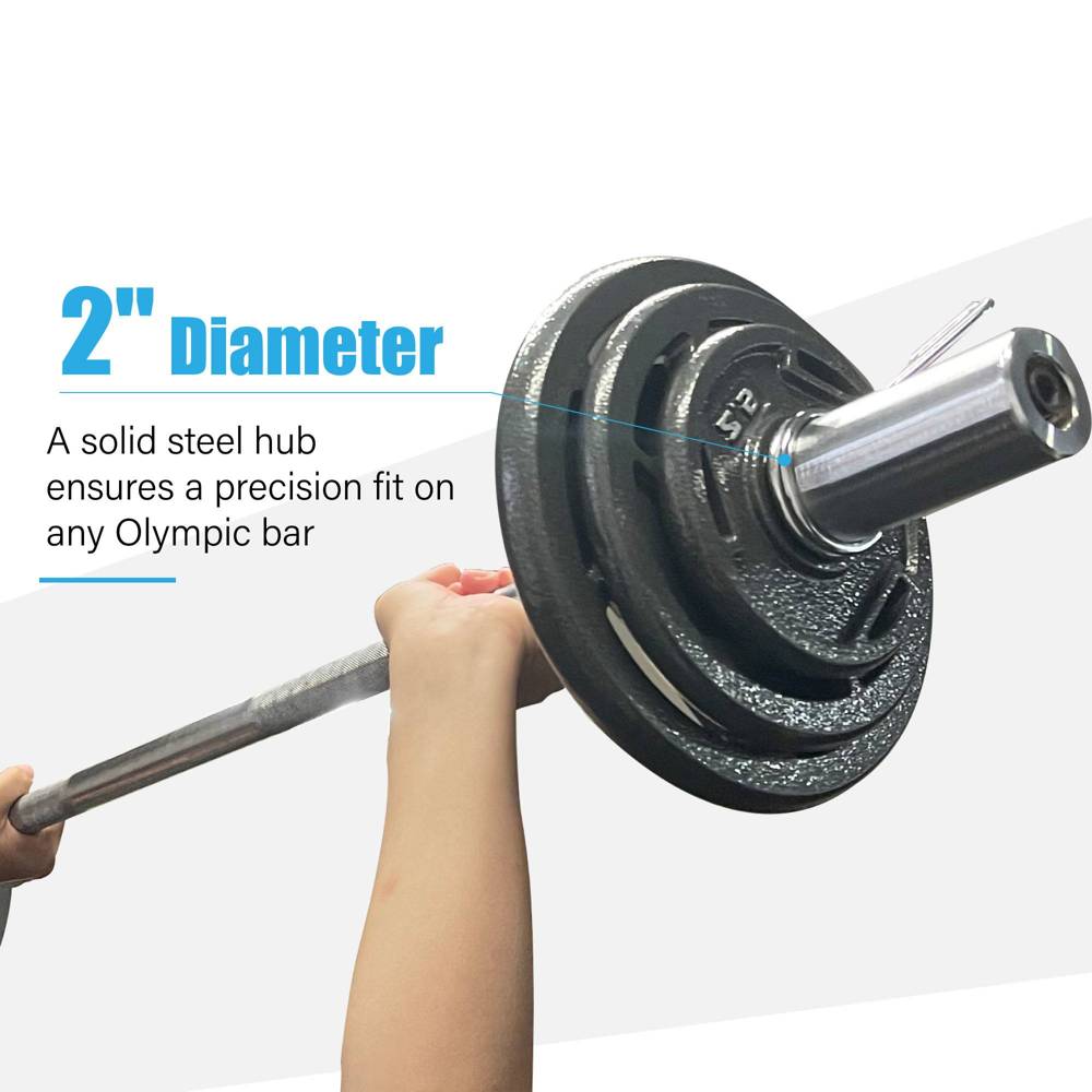 IFAST Olympic Cast Iron Grip Plates 25lbs*2