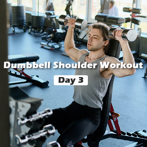 Dumbbell Shoulder Workout  | Day 3