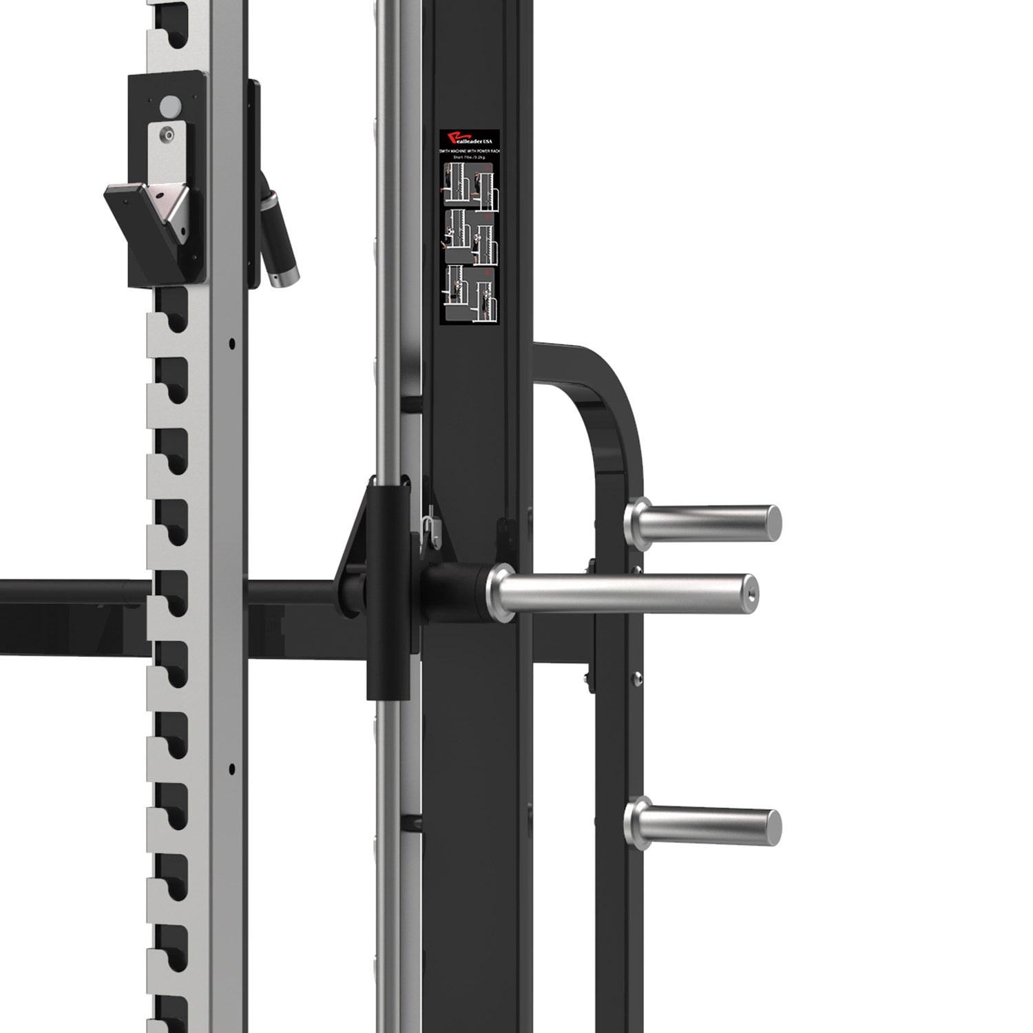 REALLEADER Smith Machine with Power Rack(COUNTER BALANCE)