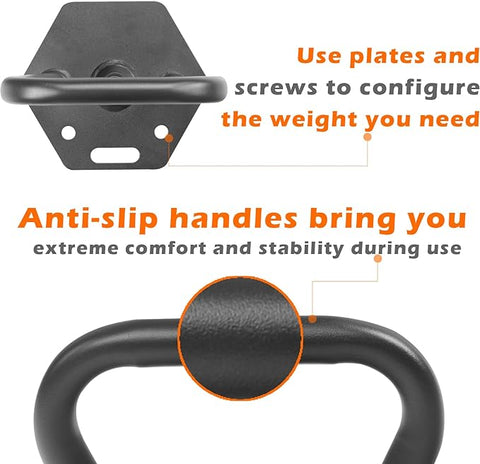 Adjustable Kettlebell with anti-slip handles
