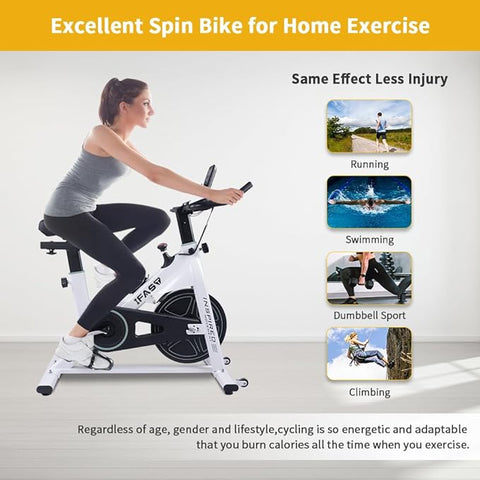  stationary bike for home exercise