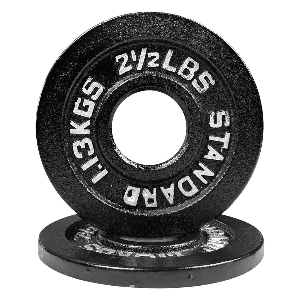 2.5lbs cast iron weight plates 