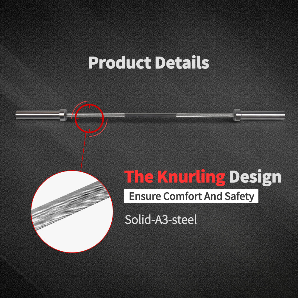 barbell Bar | knurling design