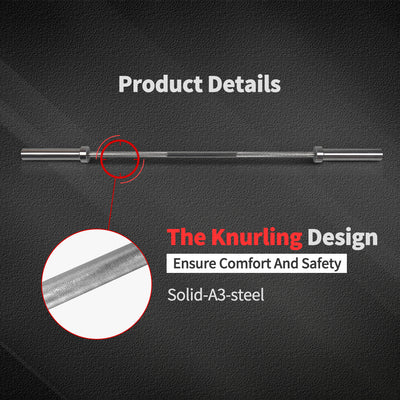 barbell Bar | knurling design
