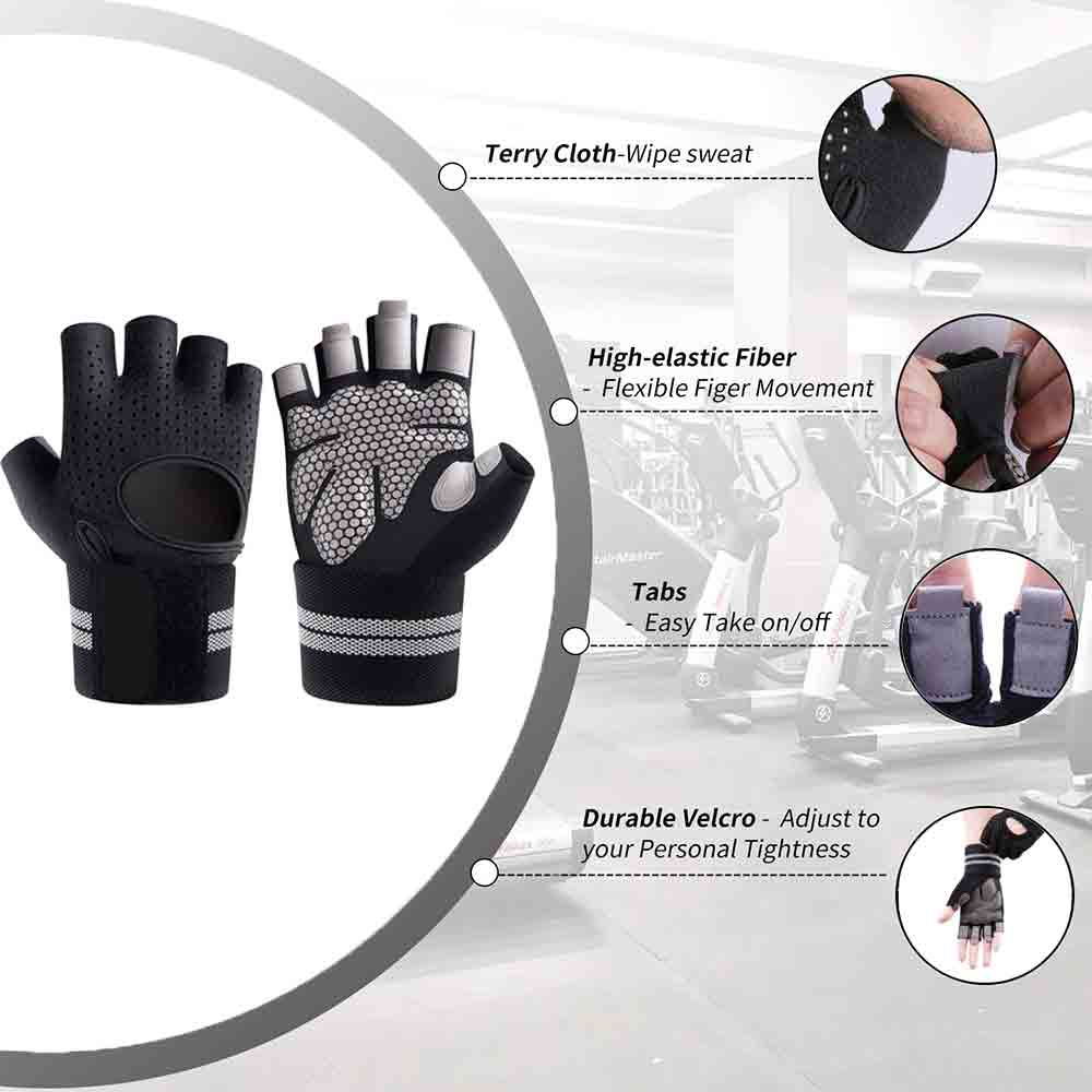IFAST Fitness  fingerless gloves