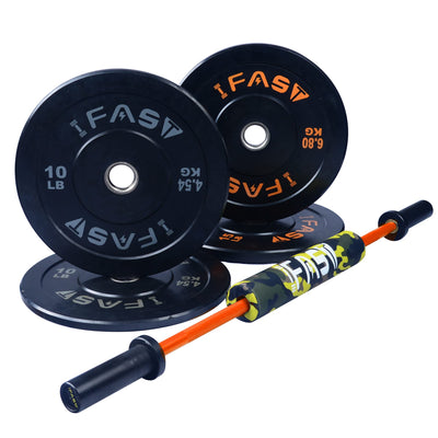 IFAST Barbell Glute Set With Bench