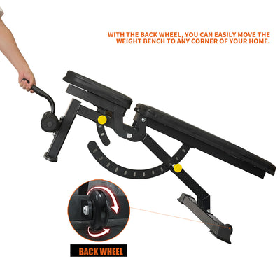 IFAST Adjustable FID Weight Bench