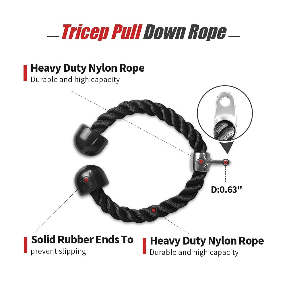 IFAST tricep pulldown rope