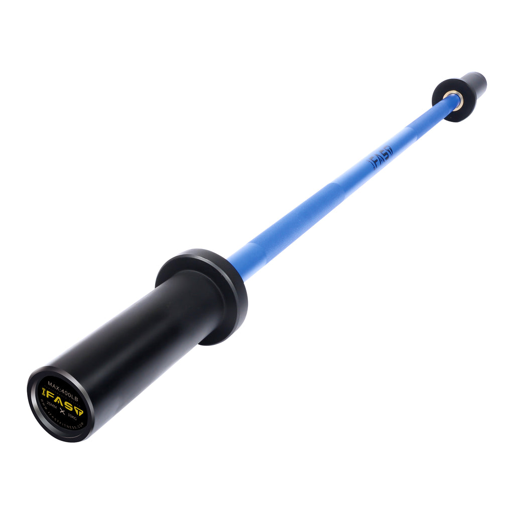 blue 4ft barbell