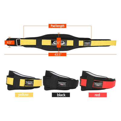 weight lifting belts with three colors