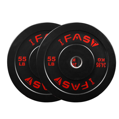 55LB Olympic Bumper Weight Plates