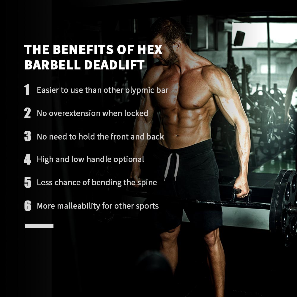 hex weight lifting trap bar workout advantages