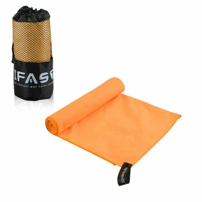 IFAST orange microfiber gym towel