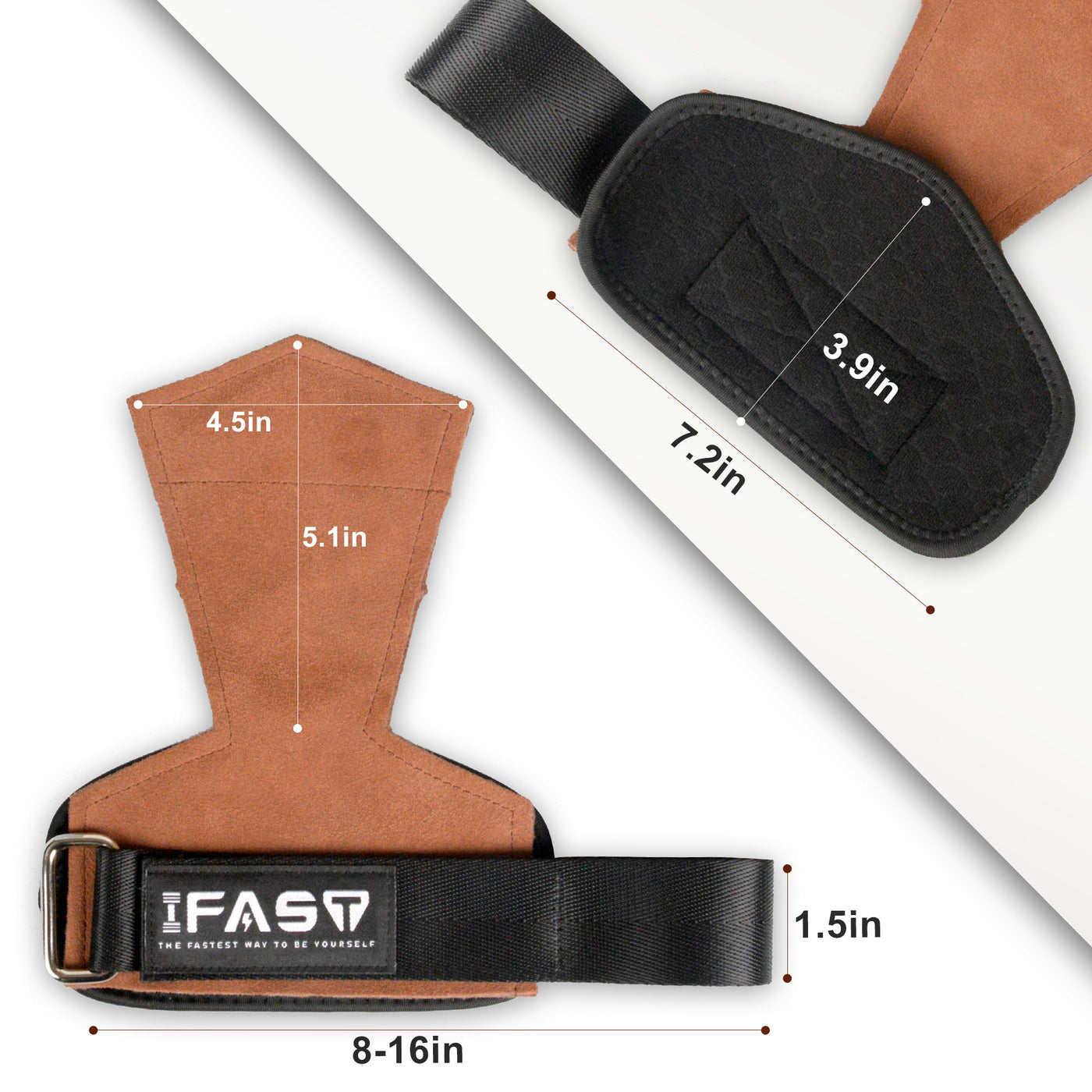 IFAST weightlifting hook sizes
