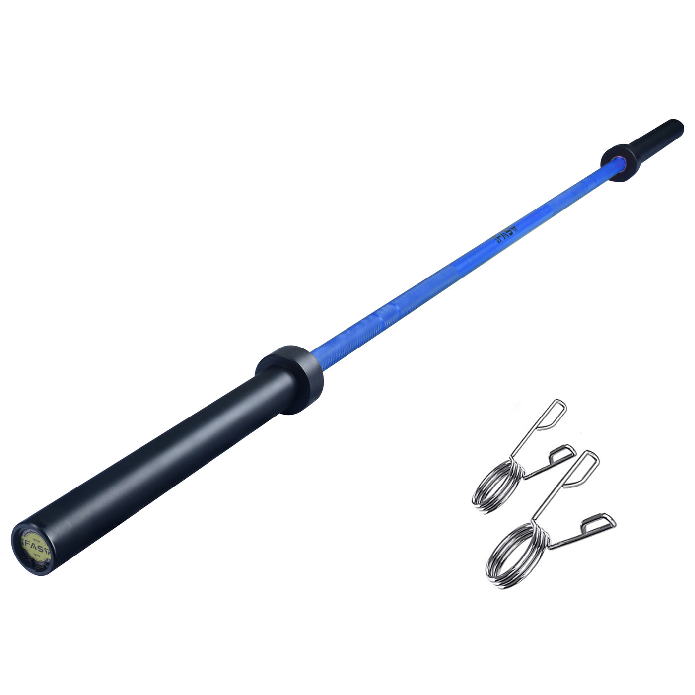 blue 7.2ft Olympic Barbell Bar
