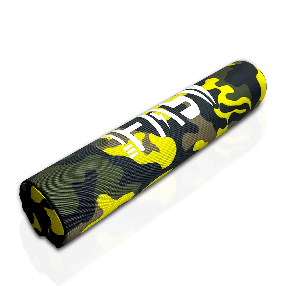 IFAST camo yellow squat bar pad