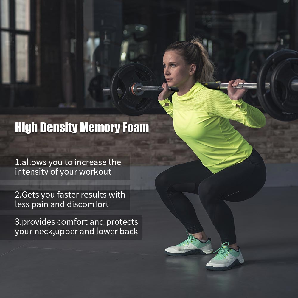 Barbell Squat Pad advantages
