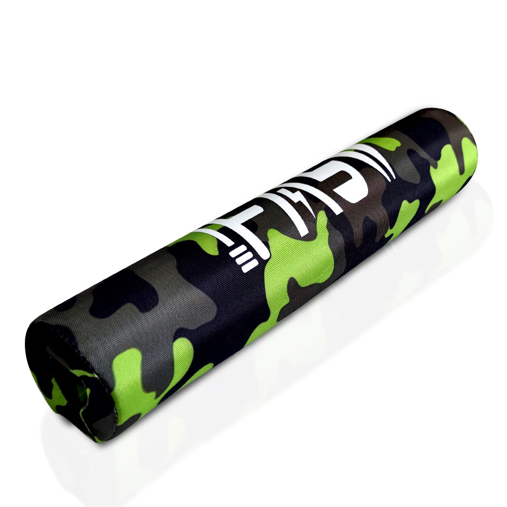 camo green squat bar pad