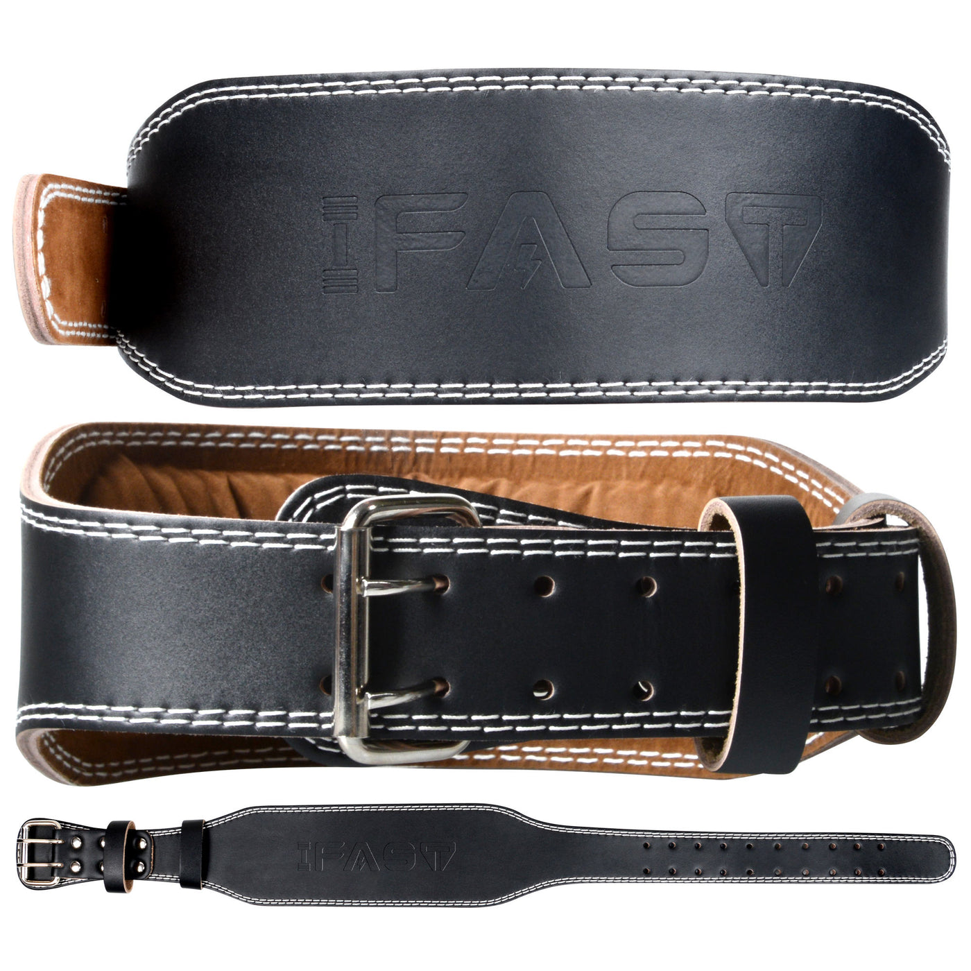 IFAST black weight lifting belts leather