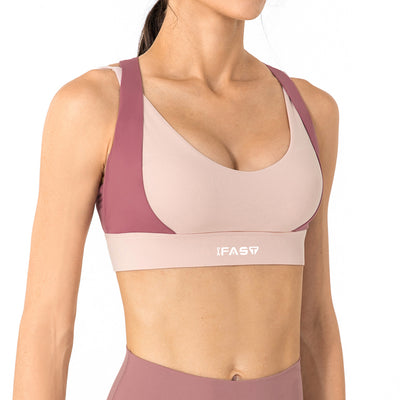 pink sports bras for women