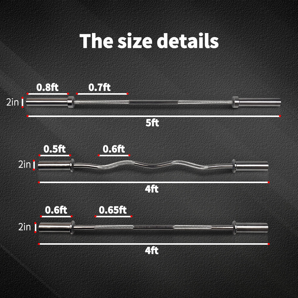 barbell sizes ifast fitness