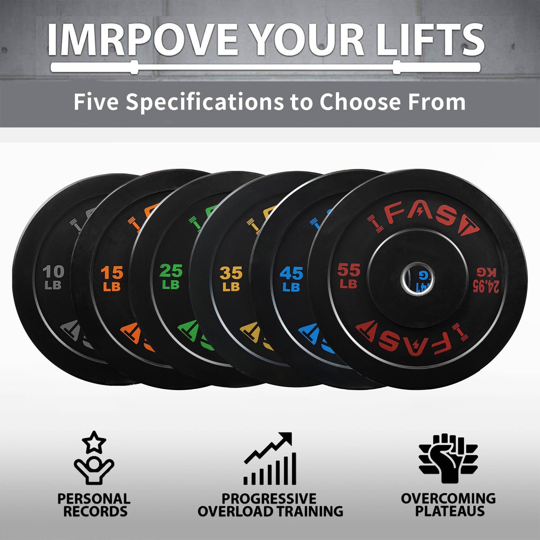 IFAST bumper plates